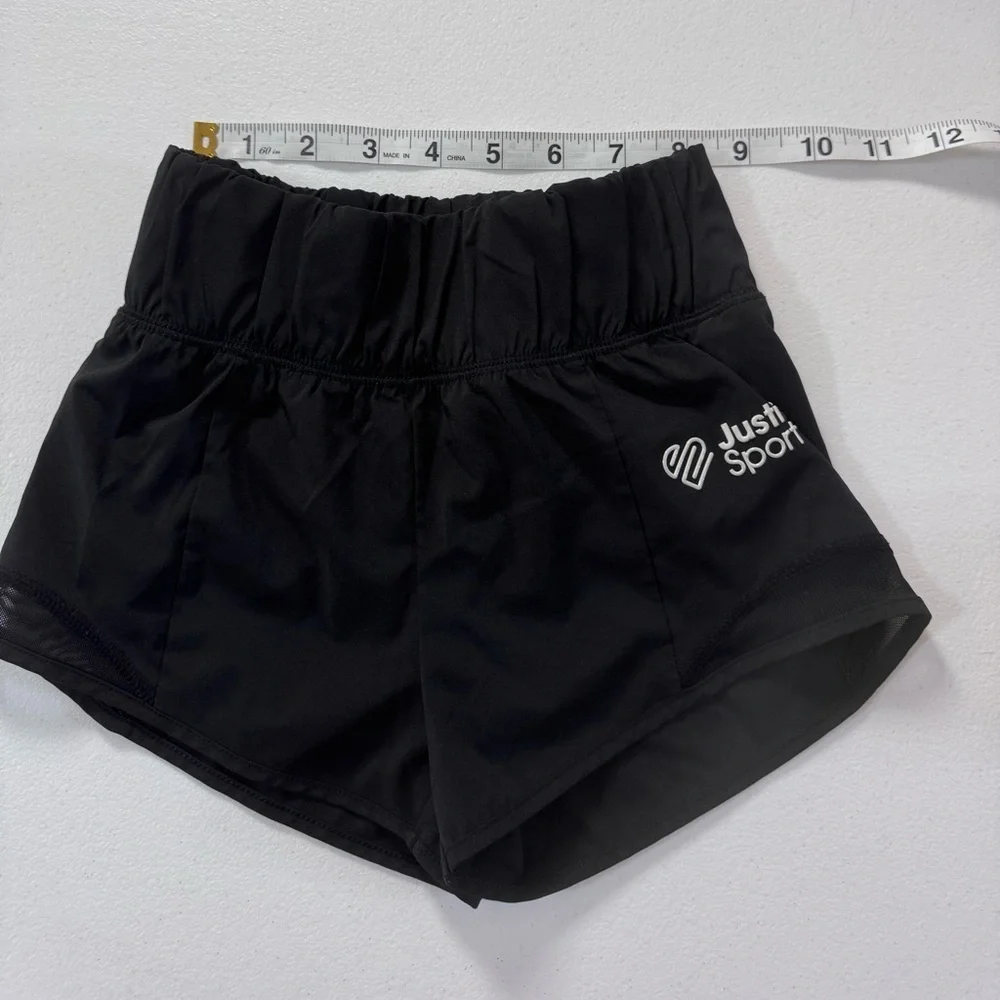Justice Girls sport  Classic Black Short k171